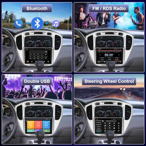 Rimoody Car Radio for Toyota Highlander 2000 2001 2002 2003 – Packaging