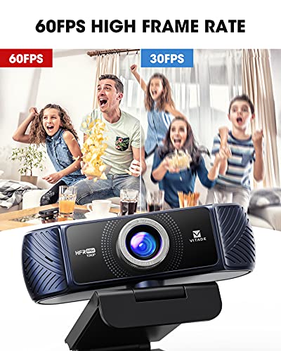 VITADE Webcam 1080p 60fps: High-End Streaming Camera with – Close-up Detail