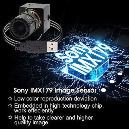 Camera Webcamera: Hotpet 2.8-12mm Varifocal Lens USB Camera – Packaging