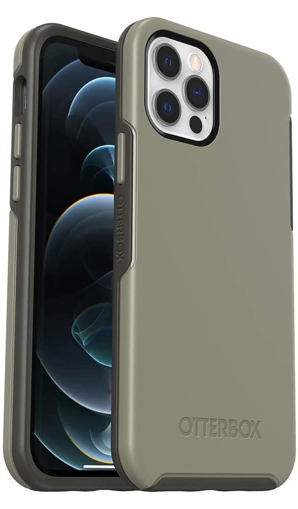 OtterBox Symmetry Series Case for iPhone 12 & iPhone 12 PRO (ONLY) Non-Retail Packaging - (Earl Grey)
