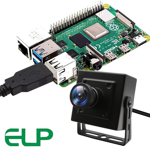 260fps Camera: ELP USB Camera 2MP 2.9mm Wide-Angle Lens – Side View