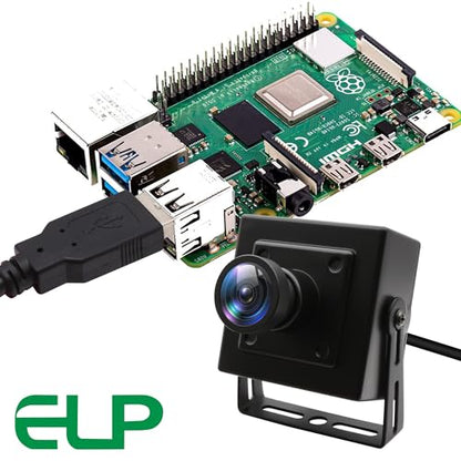 260fps Camera: ELP USB Camera 2MP 2.9mm Wide-Angle Lens – Side View