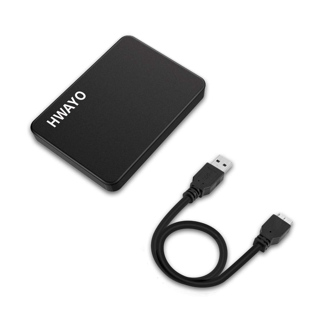 HWAYO 120GB Portable External Hard Drive Ultra Slim 2.5'' USB 3.0 HDD Storage for PC, Desktop, Laptop, MacBook, Chromebook