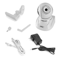 PIPCAMHD82 HD 1080p Wireless IP Video Security Surveillance Camera - Live Remote Monitoring via Mobile App PTZ (White)