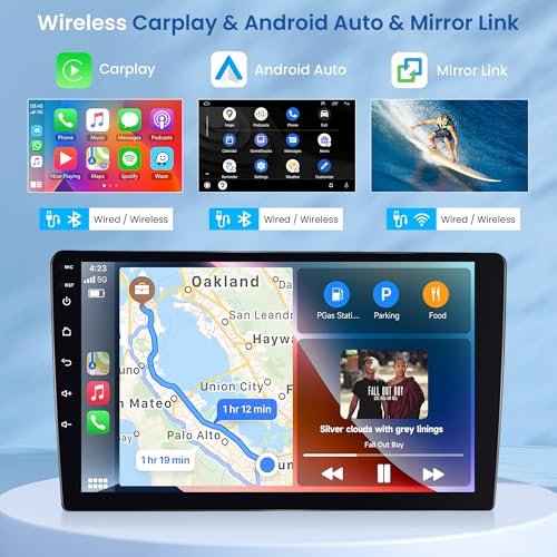 8 Core 4+64G Android Car Radio Stereo for Toyota Corolla – Side View