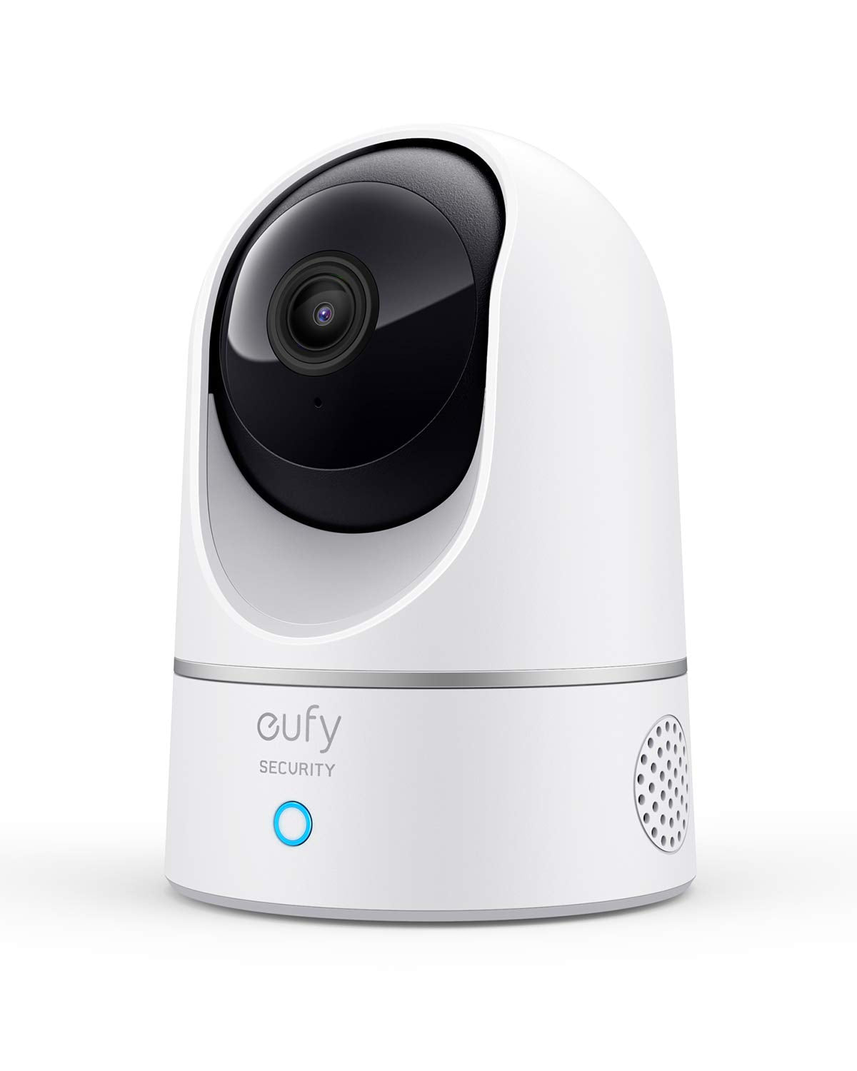 Eufy Security 2K Pan and Tilt, Plug-in Security Indoor Camera with Wi-Fi, IP Camera, Human and Pet AI, Voice Assistant Compatibility, Motion Tracking, HomeBase Not Required