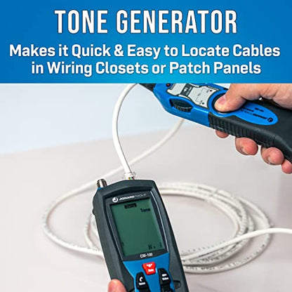 Cable Management: Jonard Tools CM-100 Cable Mapper Pro with – In Use