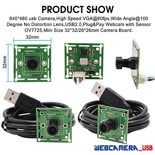 ELP VGA Super Mini Wide Angle USB Camera Module – In Use
