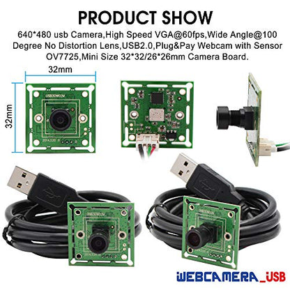 ELP VGA Super Mini Wide Angle USB Camera Module – In Use