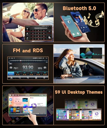 8 Core 4G+64G Android 13 Car Radio for Honda CRV 2002-2006 – Feature Highlight
