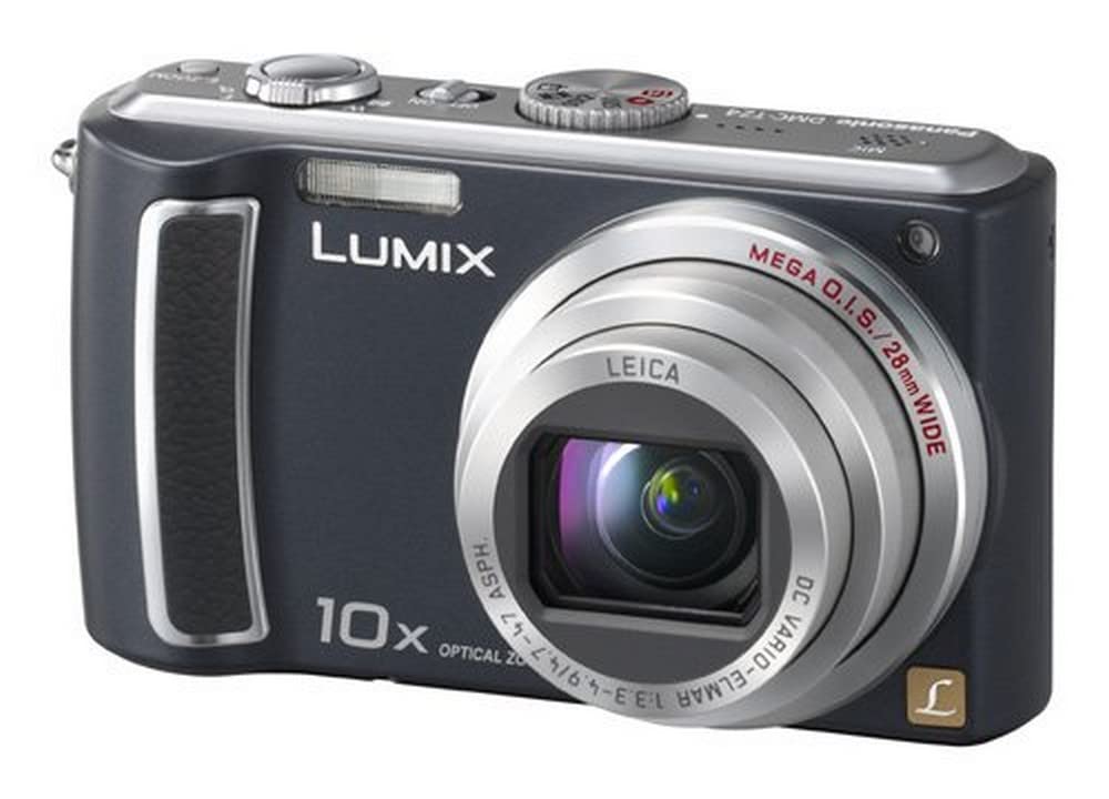 Panasonic Lumix DMC-TZ4K 8.1MP Digital Camera with 10x Wide Angle MEGA Optical Image Stabilized Zoom (Black)