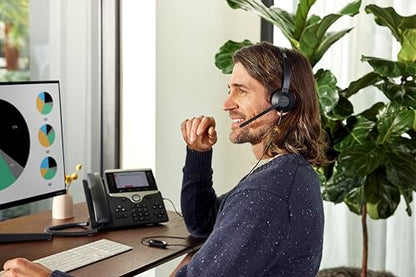 Cisco 321 Headset: Premium USB Wired Single On-Ear – Close-up Detail