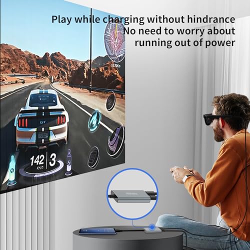 Charging Air: AR Smart Glasses USB-C Charging Adapter – In Use
