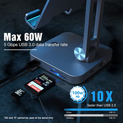 iPad OTAITEK 8-in-1 USB-C Hub – Close-up Detail