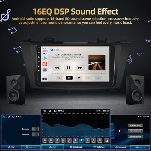EKAT [2+64G] Android Car Stereo for Mazda 5 2010-2015 – Packaging