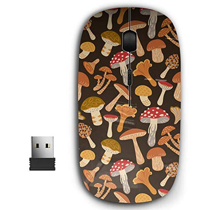 KAWAMOUSE 2.4G Ergonomic Portable USB Wireless Mouse for PC – Front View