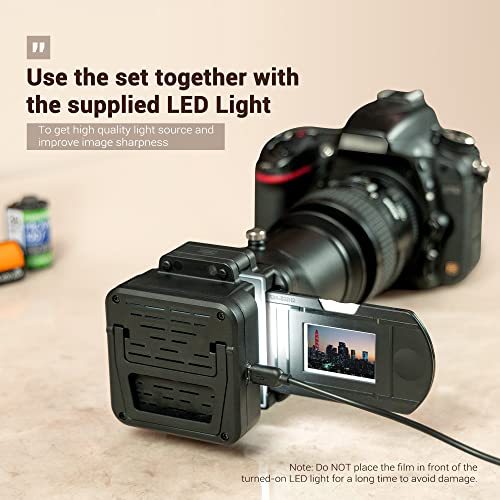 JJC 35mm Photo Slide and Negative Film Digitizing Adapter – Feature Highlight