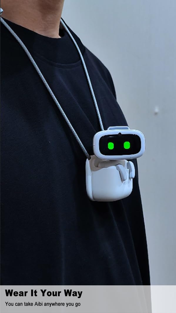 Aibi Pocket Pet: Wearable Robot – Close-up Detail