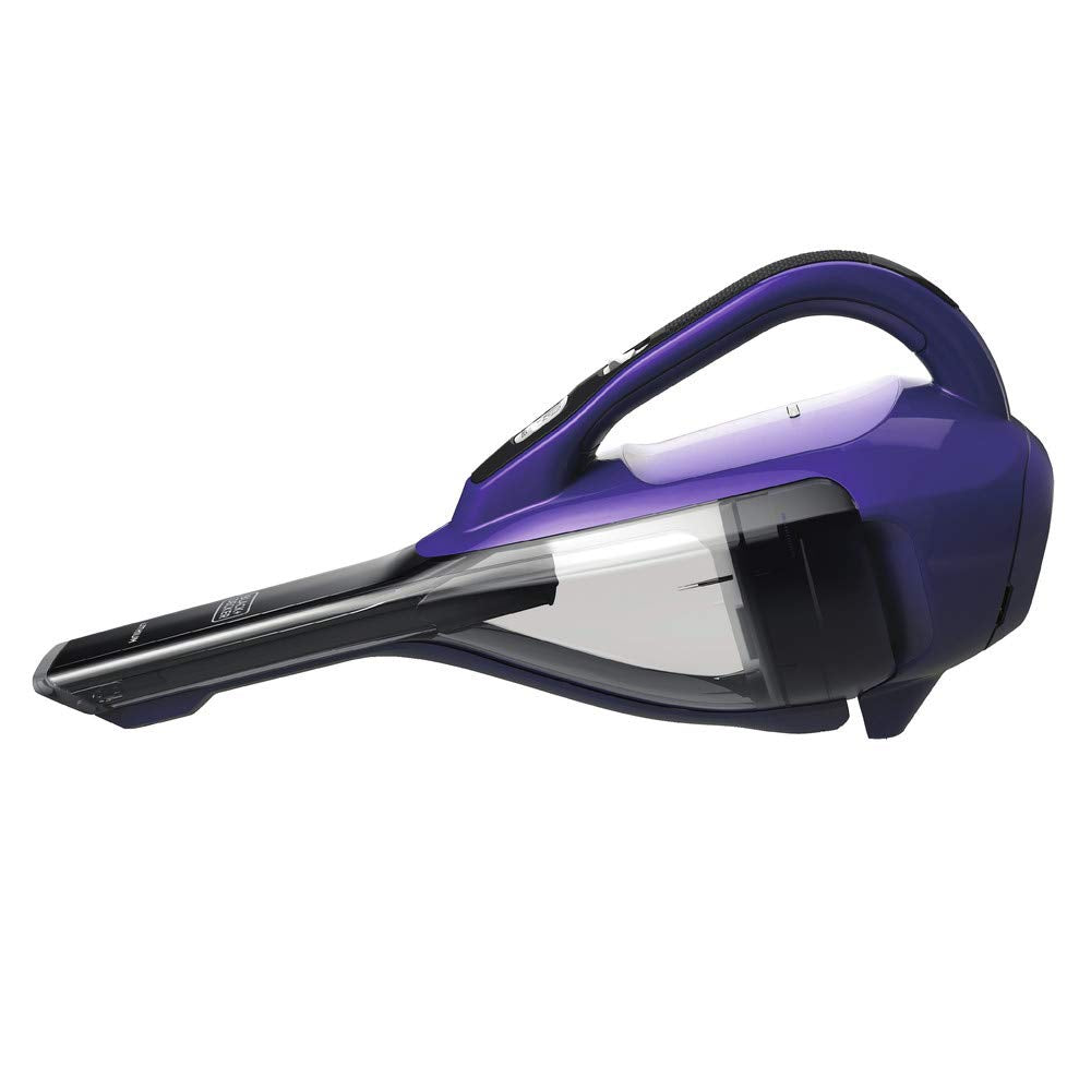 BLACK+DECKER HLVA325JP07 Lithium Pet Hand Vac, Purple, Pet Purple