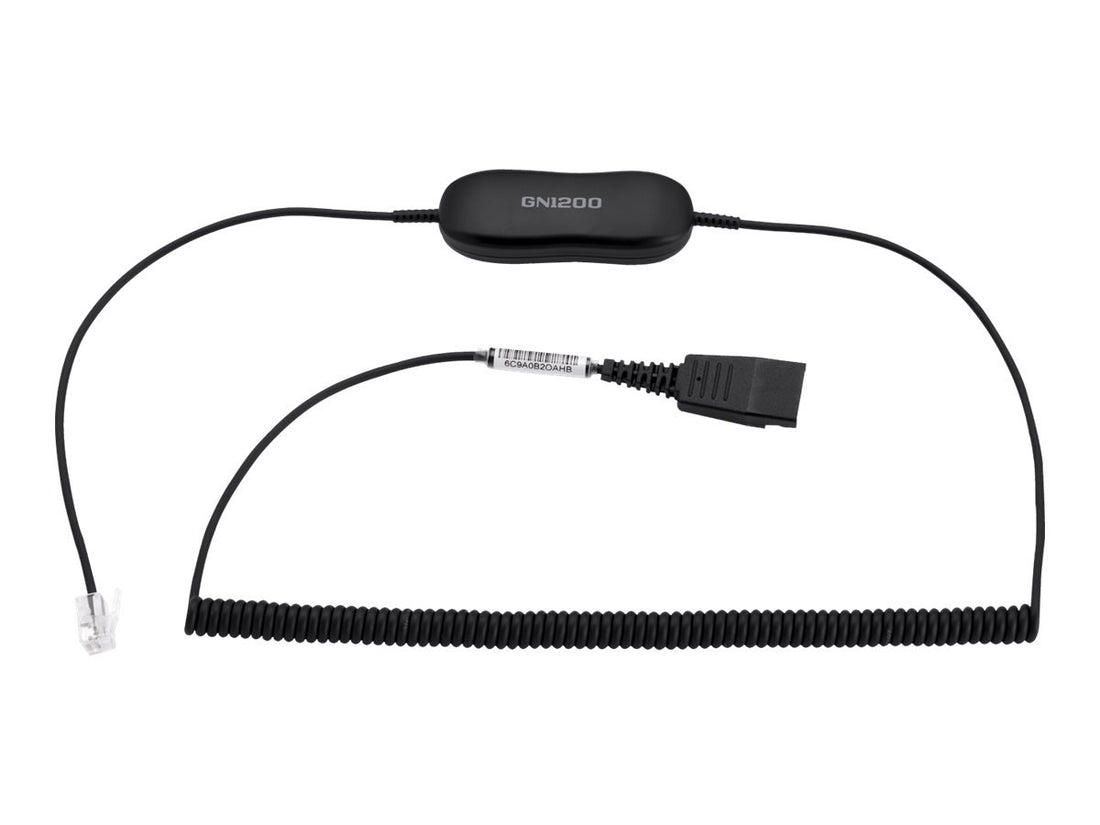 Standard Headset Cable Black (88011-102)