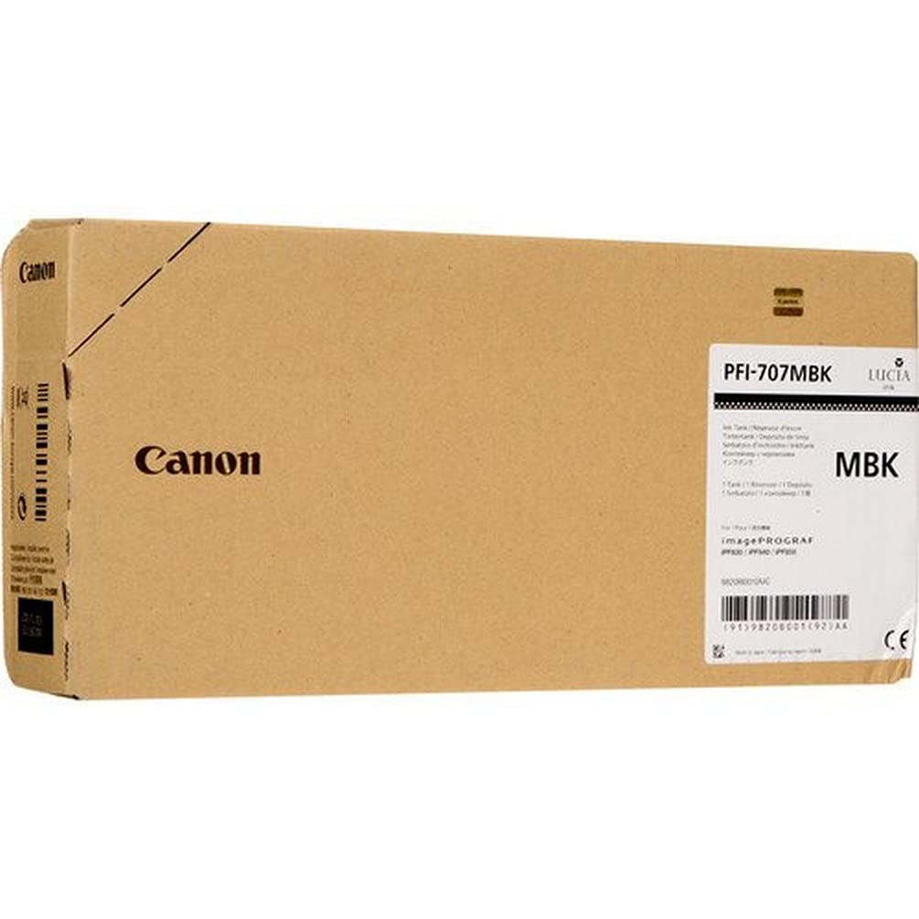 CANON PFI-707MBK MATTE BLACK INK - 700ML