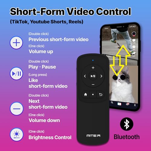 Bluetooth Remote Control: Page Turner Clicker for Boox – In Use