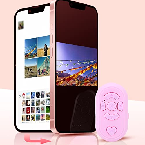 Page Turner: Premium Bluetooth Remote Control for Kindle – Side View