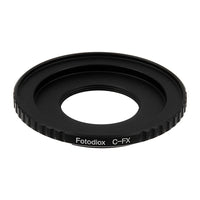 Fotodiox Lens Mount Adapter - C-Mount CCTV/Cine Lens to Fujifilm X-Series Mirrorless Camera Body