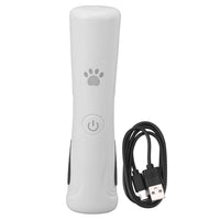 Pet Nail Grinder, 1200mah USB Rechargeable Pet Nail Trimmer Low Noise 3 Speed for Living Room