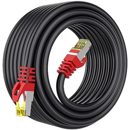 Cable Boahcken: Boahcken Cat 8 Ethernet Cable 125ft Heavy – Front View