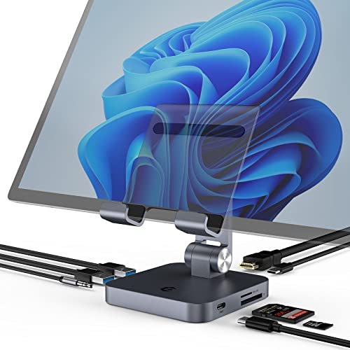 iPad OTAITEK 8-in-1 USB-C Hub – Front View
