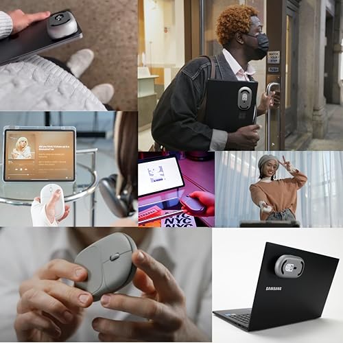 Ventaron Magnito Mouse: Premium Wireless Bluetooth Mouse – Side View