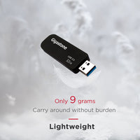 Gigastone Z30 32GB 5-Pack USB 3.0 Flash Drive, Capless Retractable Design Pen Drive, Carbon Fiber Style Thumb Drive, Reliable Performance & Durable