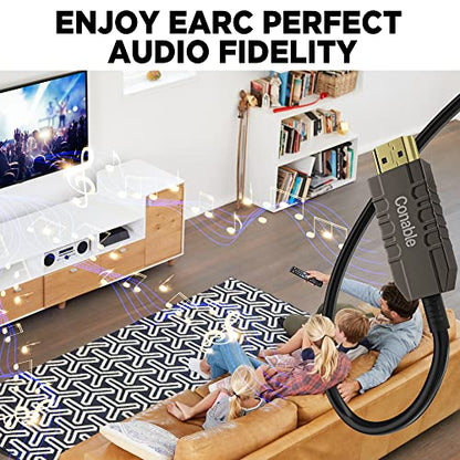 Certified 8K Fiber Optic HDMI Cable – Packaging