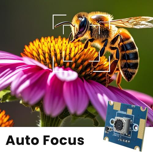 IFWATER Camera: IFWATER USB Camera 5 Megapixels Autofocus – Side View