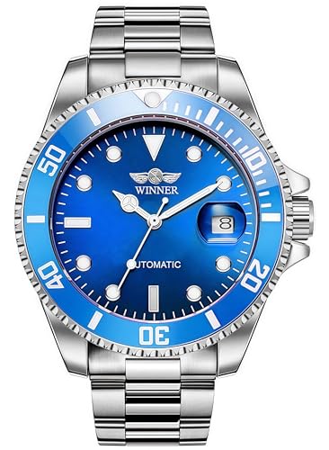 Mastop Men's Automatic Mechanical Watch – Front View
