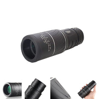 Akingshop Monocular Telescope, 8x40 Waterproof Monocular with Smartphone Holder & Tripod, Clear FMC BAK4 Prism Pocket Telescope, Great for Birds Watching, Wildlife, Hunting, Camping, Hiking, Tourism