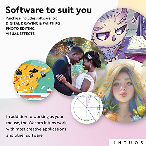 Wacom Intuos Small Bluetooth: Portable Graphics Drawing – Packaging