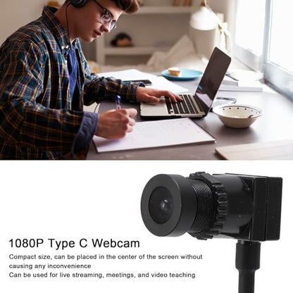 Camera Laisanim: LAISANIM Laptop Webcam USB C 1080P – Side View