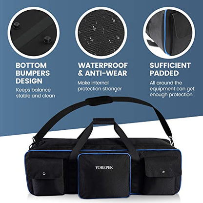 YOREPEK Tripod Carrying Case Bag – In Use