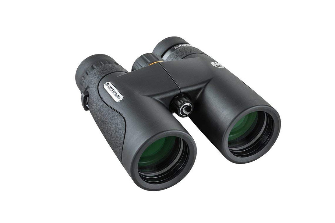 Celestron–Nature DX ED 10x42 Premium Binoculars–Extra-Low Dispersion Objective Lenses–Outdoor and Birding Binocular–Fully Multi-coated with BaK-4 Prisms–Rubber Armored–Fog & Waterproof Binoculars