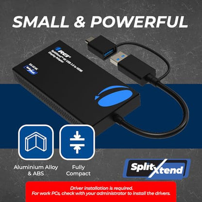 Display Monitor: OREI SplitExtend 4K HDMI Splitter Extended – In Use
