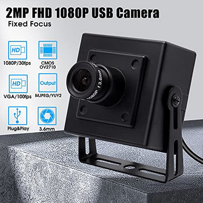 SVPRO USB Webcam 1080P HD Camera 30fps/60fps/100fps High – Side View
