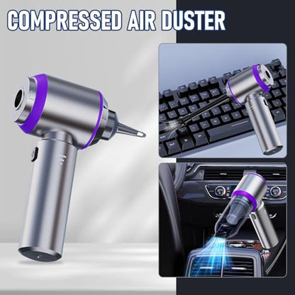 Vacuum Car: Houscly Car Vacuum Portable Cordless 20000PA – Close-up Detail
