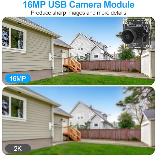 Camera MMlove: MMlove 16MP USB Camera Module 170 degrees – Side View