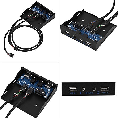 USB2.0 Optical Drive Front Panel – Back View