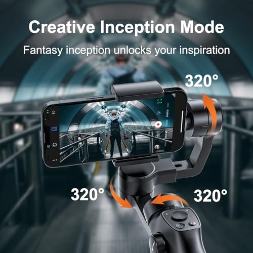 Gimbal Stabilizer: FUNSNAP 3-Axis Stabilization Handheld – In Use