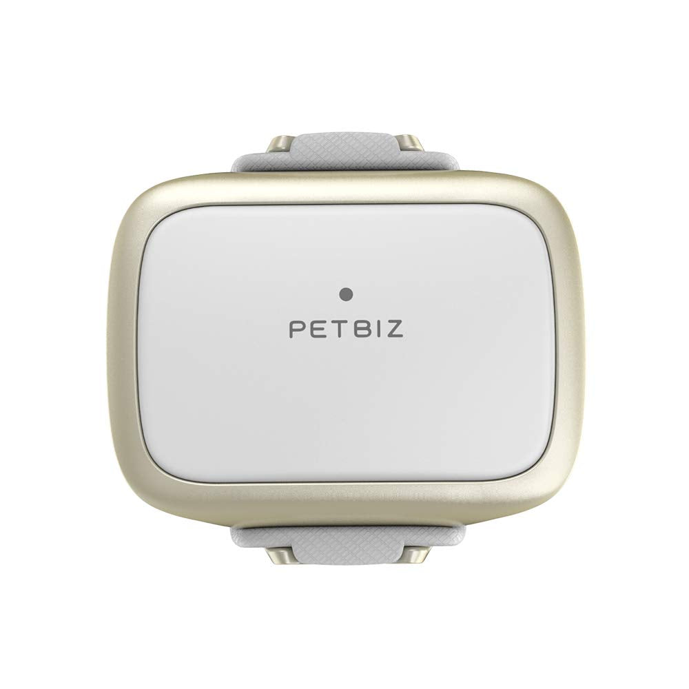 PETBIZ G1 GPS Pet Tracker, NB-IOT(5G) Real-Time Dog Locator & Activity Monitor, 30 Days Ultra Long-Lasting Battery Lightweight Waterproof Dog Finder (White) …