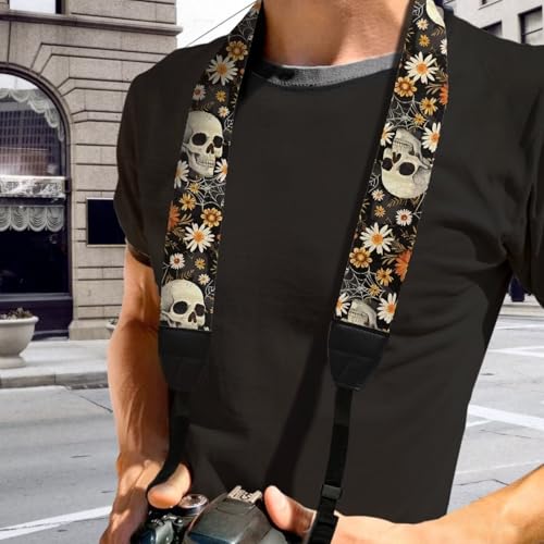 Kathyboom Skull Daisy Camera Straps for Photographers Quick – Side View