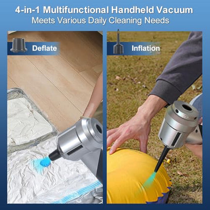 Car Vacuum: Carsories 4-in-1 Foldable Handheld 18000PA – Packaging